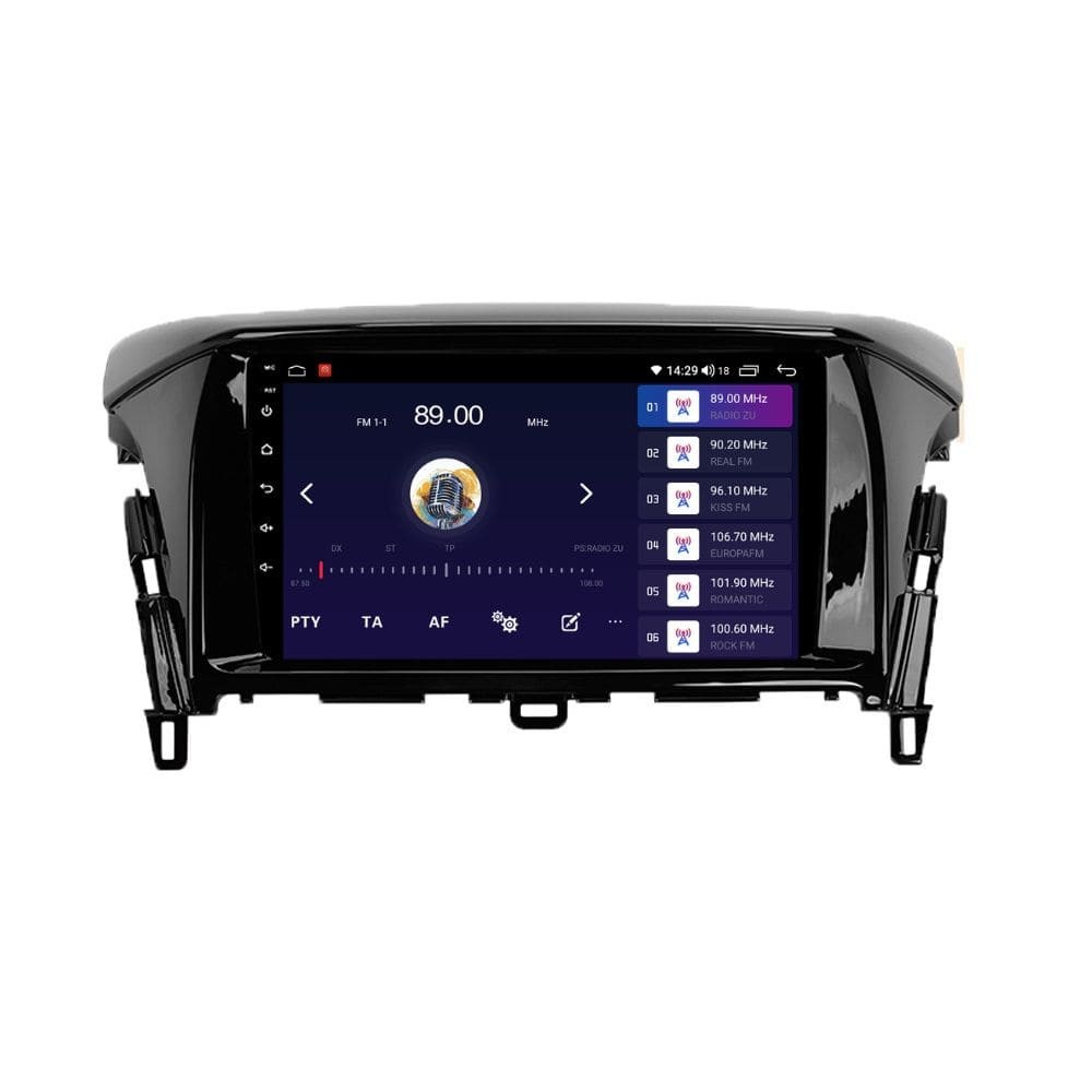 Navigatie dedicata cu Android Mitsubishi Eclipse Cross 2017 - 2020, 2GB RAM, Radio GPS Dual Zone, Display HD QLED 9