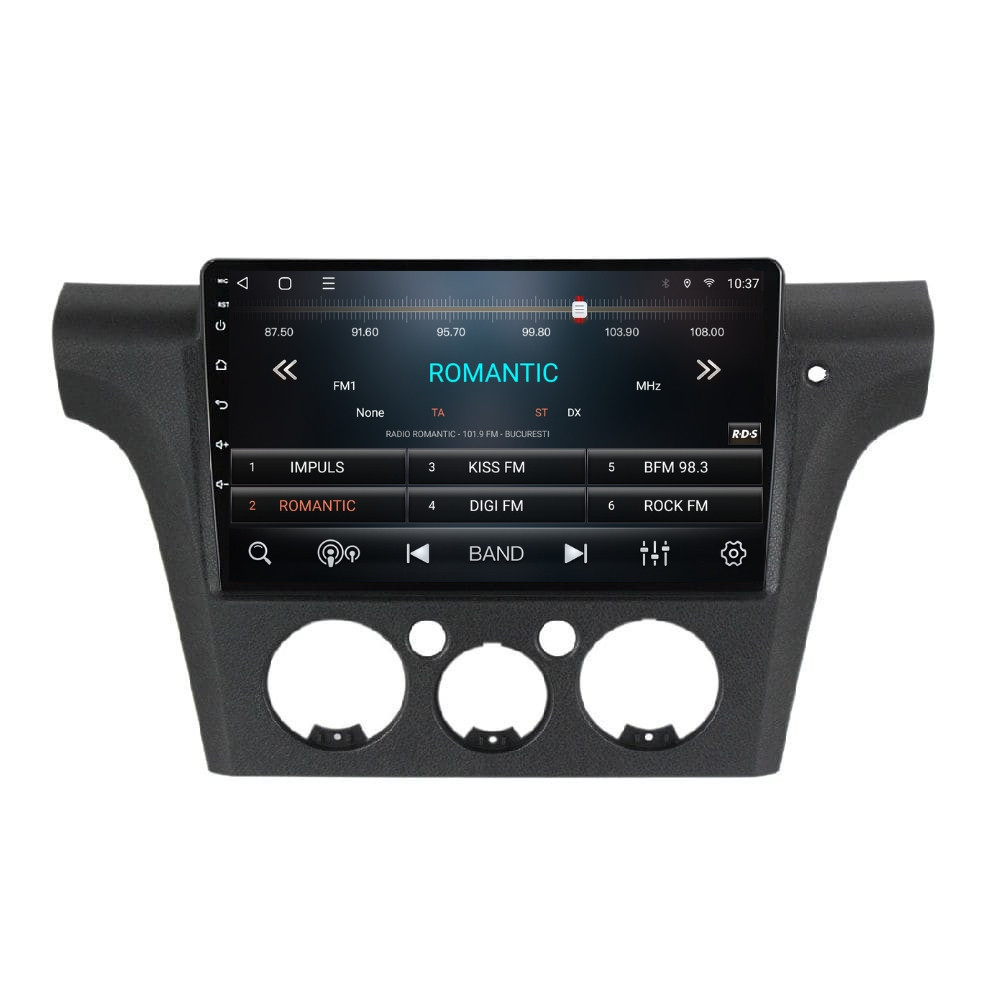 Navigatie dedicata cu Android Mitsubishi Outlander I 2001 - 2006, 2GB RAM, Radio GPS Dual Zone, Display HD QLED 10