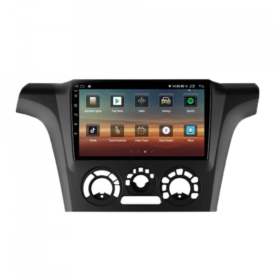 Navigatie dedicata cu Android Mitsubishi Outlander I 2001 - 2006, 8GB RAM, Radio GPS Dual Zone, Display HD QLED 10