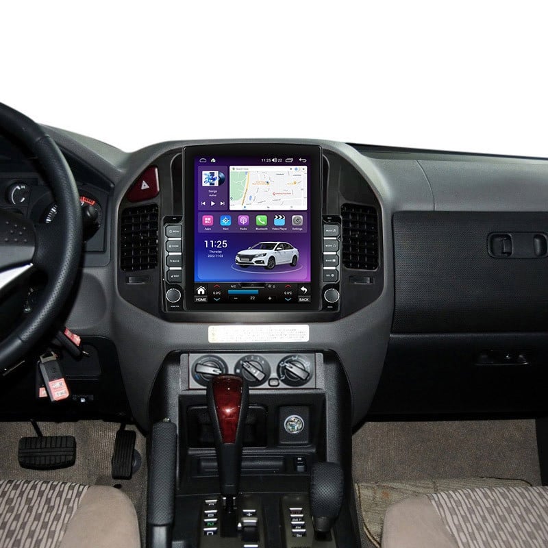 Navigatie dedicata cu Android Mitsubishi Pajero III 2001 - 2006, 4GB RAM, Radio GPS Dual Zone, Touchscreen IPS 9.7