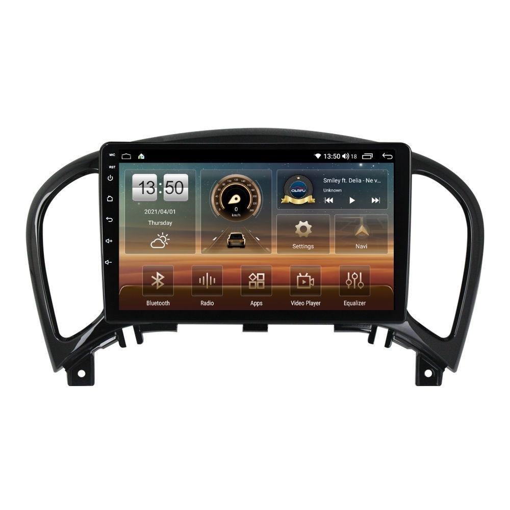 Navigatie dedicata cu Android Nissan Juke 2010 - 2019, 4GB RAM, Radio GPS Dual Zone, Display HD QLED 9