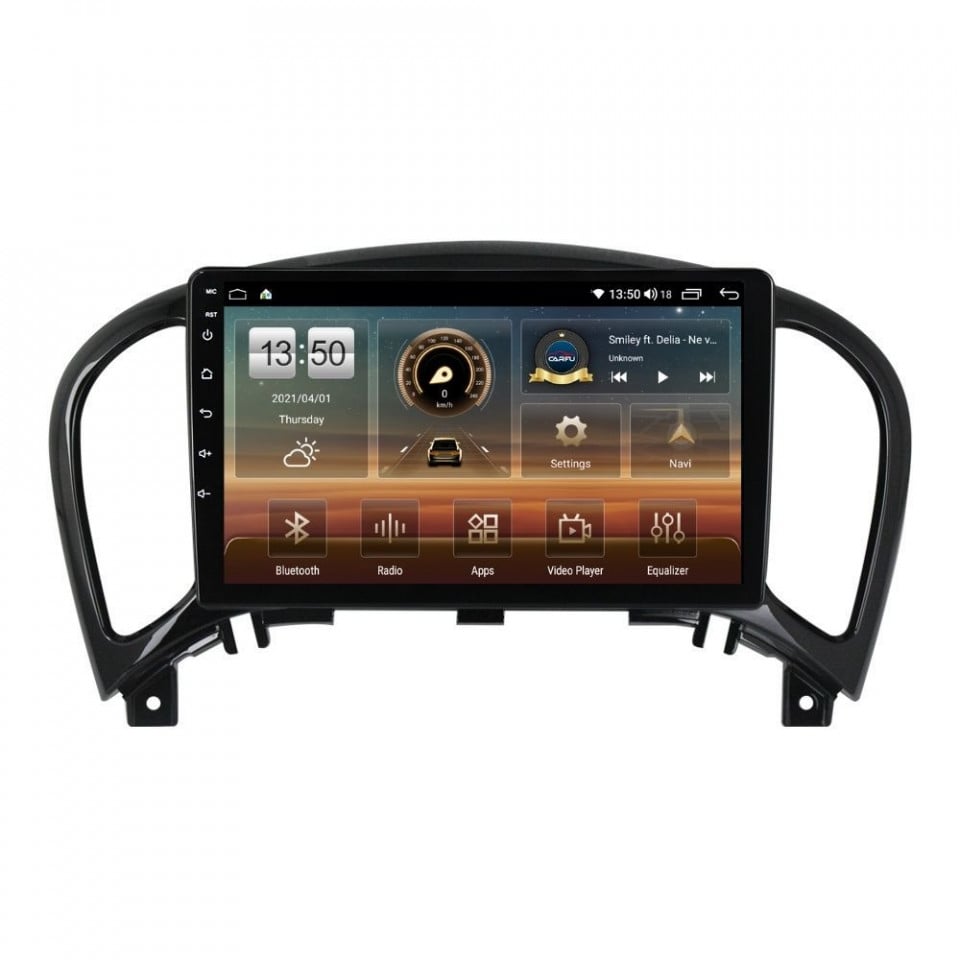 Navigatie dedicata cu Android Nissan Juke 2010 - 2019, 8GB RAM, Radio GPS Dual Zone, Display HD QLED 9