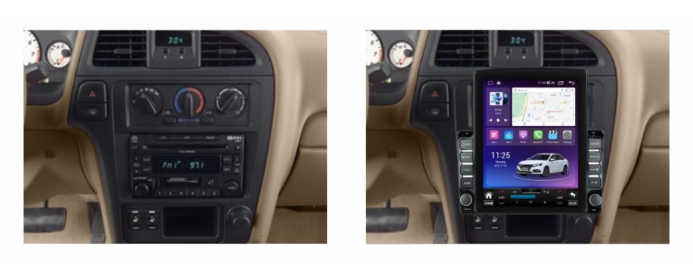 Navigatie dedicata cu Android Nissan Pathfinder II R50 1995 - 2005, 8GB RAM, Radio GPS Dual Zone, Touchscreen IPS 9.7