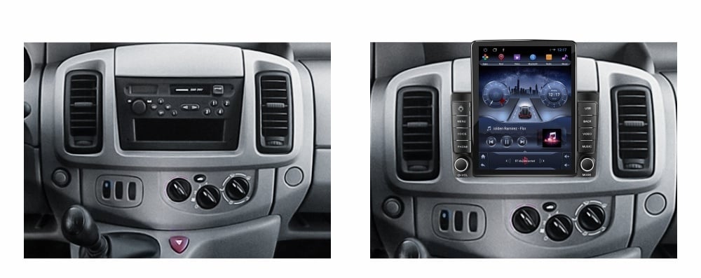 Navigatie dedicata cu Android Nissan Primastar 2001 - 2010, 2GB RAM, Radio GPS Dual Zone, Touchscreen IPS 9.7