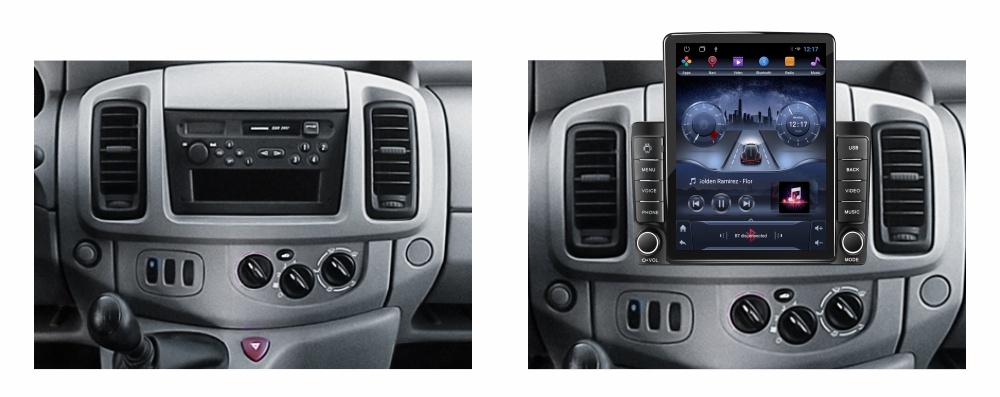 Navigatie dedicata cu Android Nissan Primastar 2001 - 2010, 2GB RAM, Radio GPS Dual Zone, Touchscreen IPS 9.7