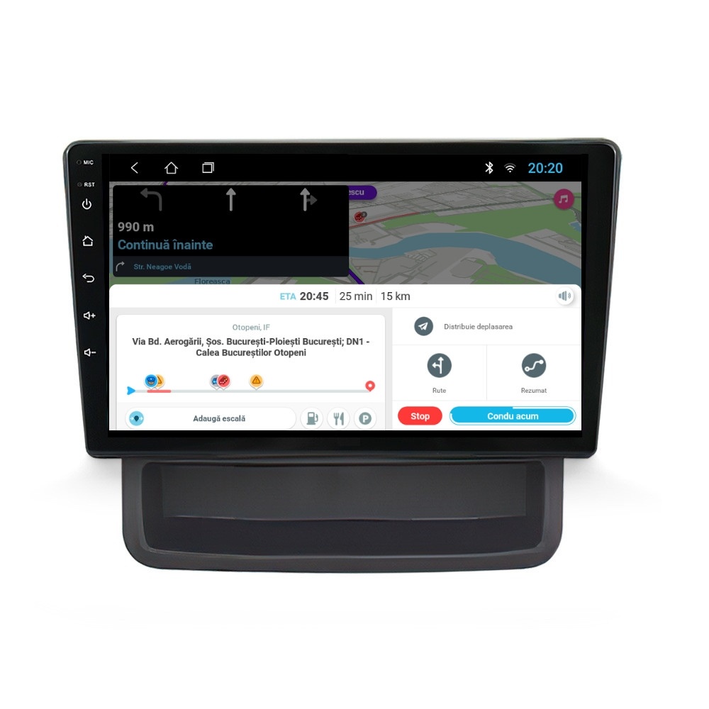 Navigatie dedicata cu Android Nissan Primastar 2010 - 2014, 2GB RAM, Radio GPS Dual Zone, Display HD IPS 10" Touchscreen, Internet Wi-Fi, Bluetooth, MirrorLink, USB - Imagine 8