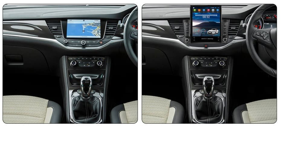 Navigatie dedicata cu Android Opel Astra K 2015 - 2021 hatchback, 2GB RAM, Radio GPS Dual Zone, Touchscreen IPS 9.7