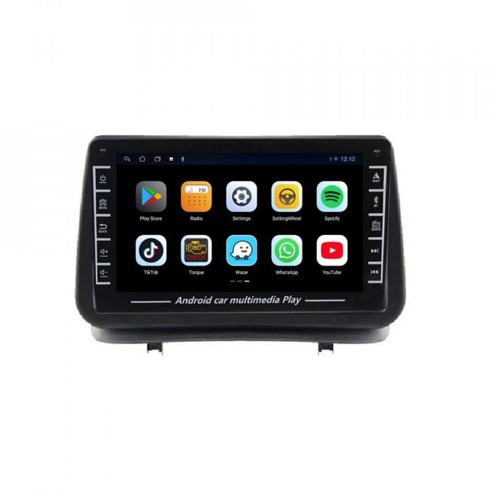 Navigatie dedicata cu Android Renault Clio III 2005 - 2012, 1GB RAM, Radio GPS Dual Zone, Display HD IPS 8