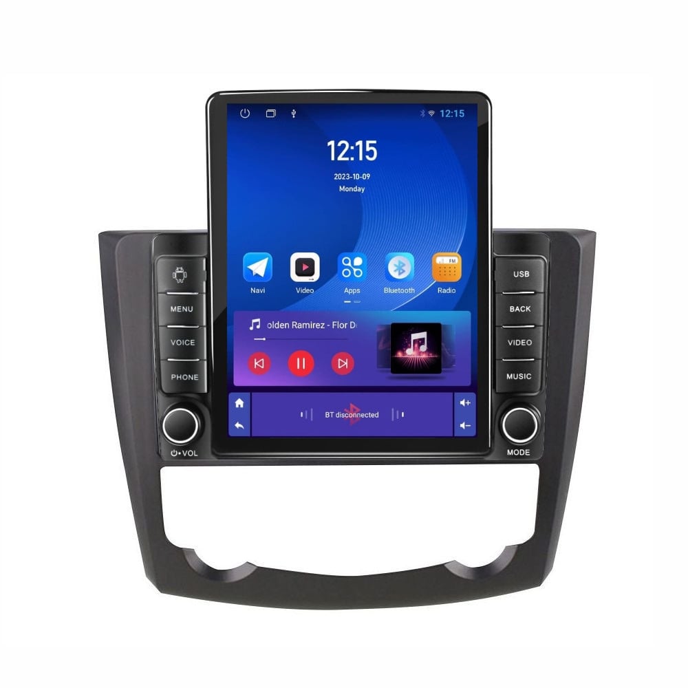 Navigatie dedicata cu Android Renault Kadjar 2015 - 2018, 2GB RAM, Radio GPS Dual Zone, Touchscreen IPS 9.7