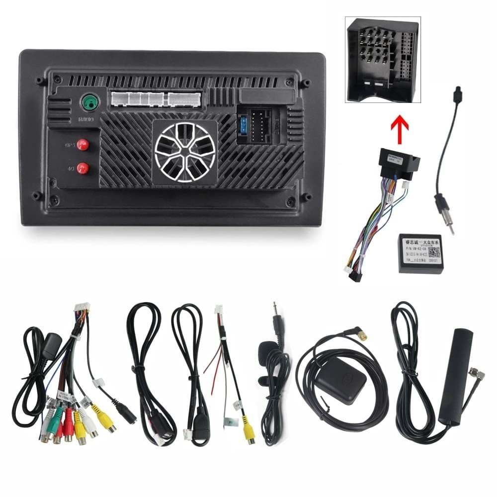 Navigatie dedicata cu Android Seat Altea 2004 - 2015, 2GB RAM, Radio GPS Dual Zone, Display HD QLED 10'' Touchscreen, Internet Wi-Fi si slot SIM 4G, Bluetooth, MirrorLink, USB - Imagine 5