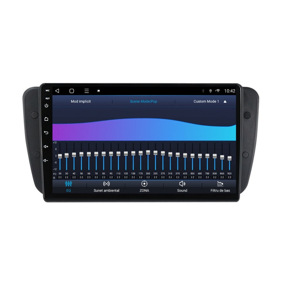 Navigatie dedicata cu Android Seat Ibiza IV 2008 - 2013, 3GB RAM, Radio GPS Dual Zone, Display HD QLED 9