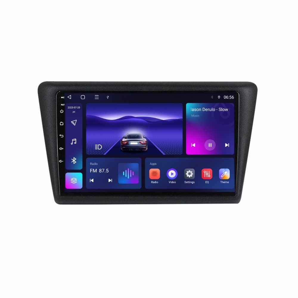 Navigatie dedicata cu Android Seat Toledo IV 2012 - 2019, 4GB RAM, Radio GPS Dual Zone, Display HD IPS 9" Touchscreen, Internet Wi-Fi, Bluetooth, MirrorLink, USB