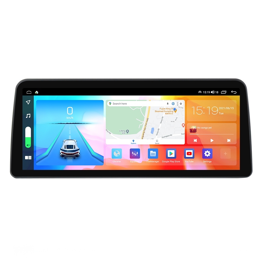 Navigatie dedicata cu Android Skoda Fabia III 2014 - 2021, 8GB RAM, Radio GPS Dual Zone, Display QLED 12.3