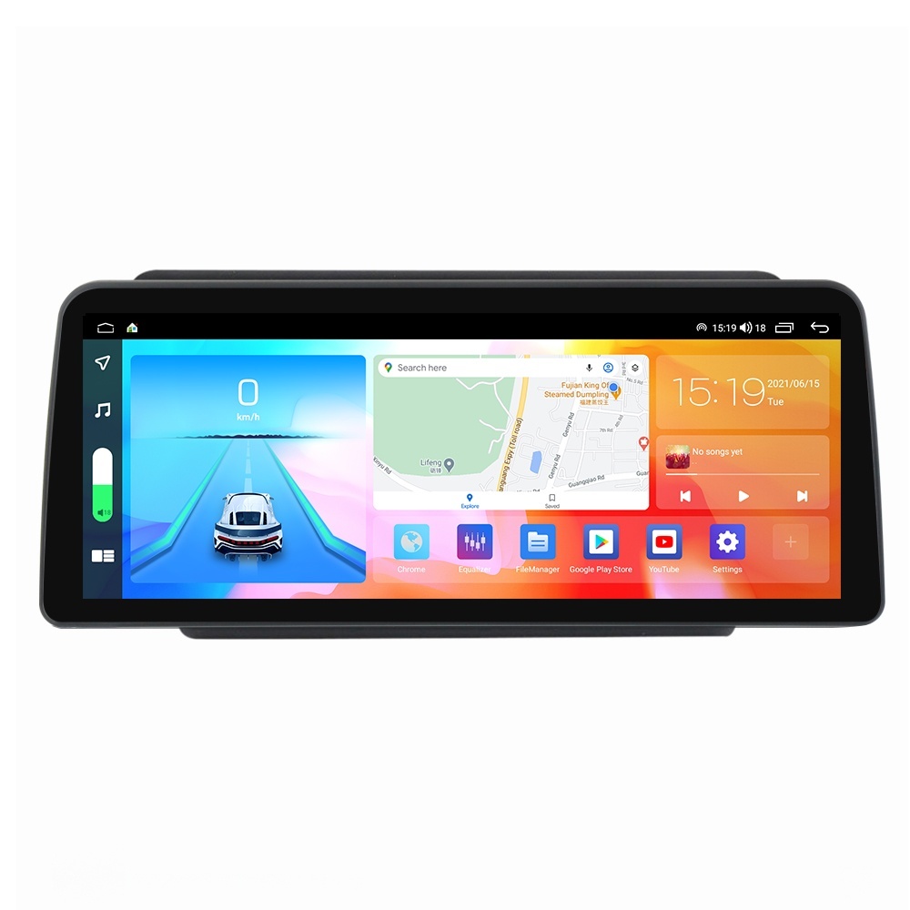 Navigatie dedicata cu Android Skoda Rapid 2011 - 2019, 4GB RAM, Radio GPS Dual Zone, Display QLED 12.3