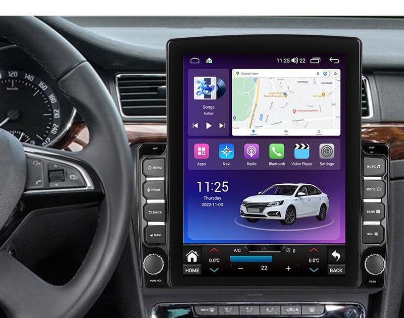 Navigatie dedicata cu Android Skoda Superb II 2008 - 2015, 8GB RAM, Radio GPS Dual Zone, Touchscreen IPS 9.7