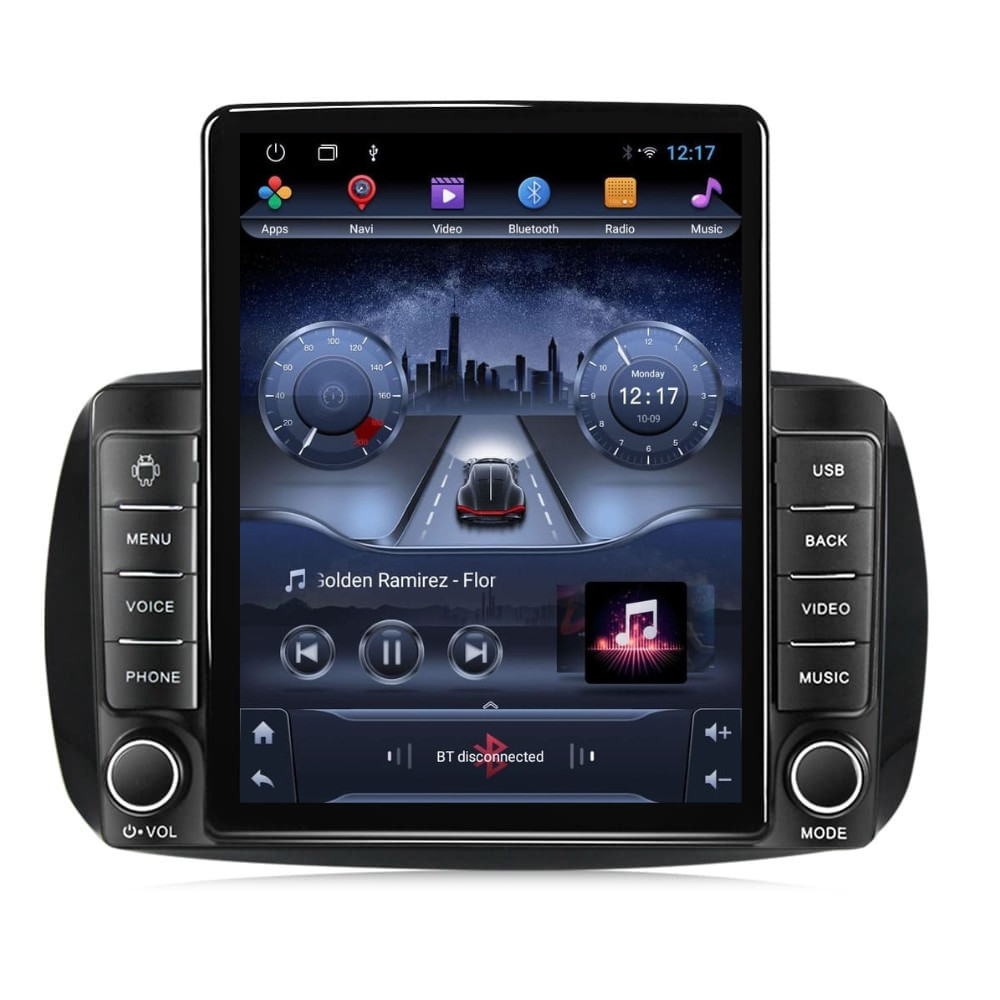 Navigatie dedicata cu Android Smart Forfour dupa 2014, 1GB RAM, Radio GPS Dual Zone, Touchscreen IPS 9.7