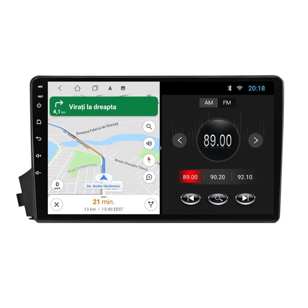 Navigatie dedicata cu Android Ssangyong Kyron 2005 - 2011, 1GB RAM, Radio GPS Dual Zone, Display HD IPS 9" Touchscreen, Internet Wi-Fi, Bluetooth, MirrorLink, USB - Imagine 6