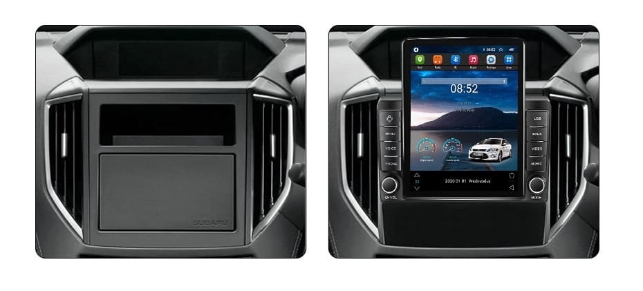 Navigatie dedicata cu Android Subaru Forester 2018 - 2021, 2GB RAM, Radio GPS Dual Zone, Touchscreen IPS 9.7" HD tip Tesla, Internet Wi-Fi, Bluetooth, MirrorLink, USB - Imagine 4
