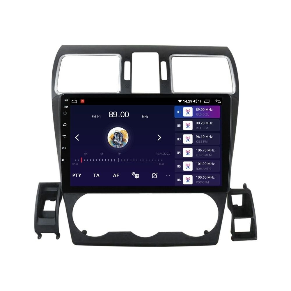 Navigatie dedicata cu Android Subaru Impreza / XV / WRX 2012 - 2017, 2GB RAM, Radio GPS Dual Zone, Display HD QLED 9