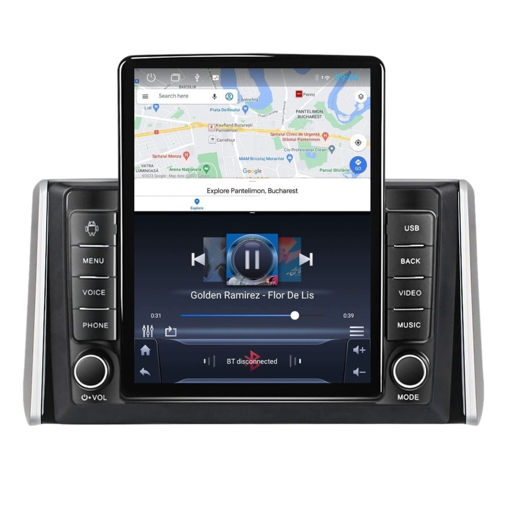 Navigatie dedicata cu Android Suzuki Across dupa 2020, 1GB RAM, Radio GPS Dual Zone, Touchscreen IPS 9.7