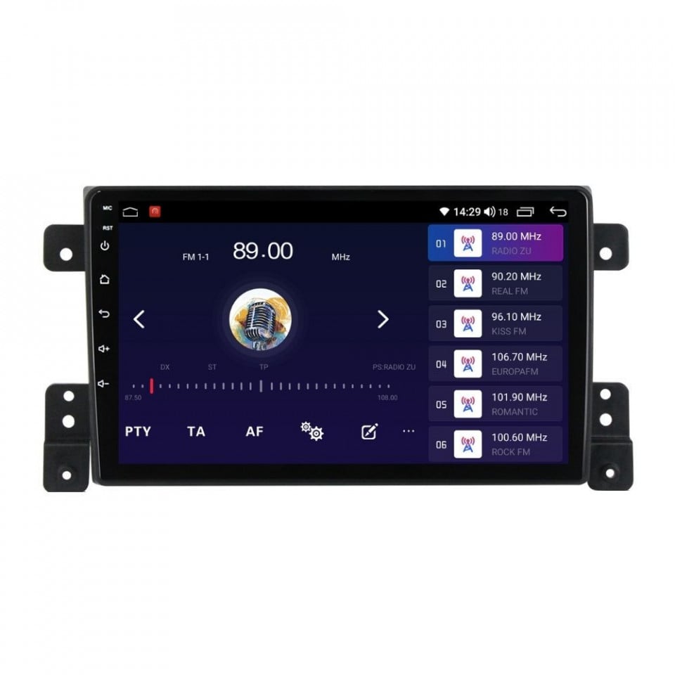 Navigatie dedicata cu Android Suzuki Grand Vitara 2005 - 2015, 6GB RAM, Radio GPS Dual Zone, Display HD QLED 9