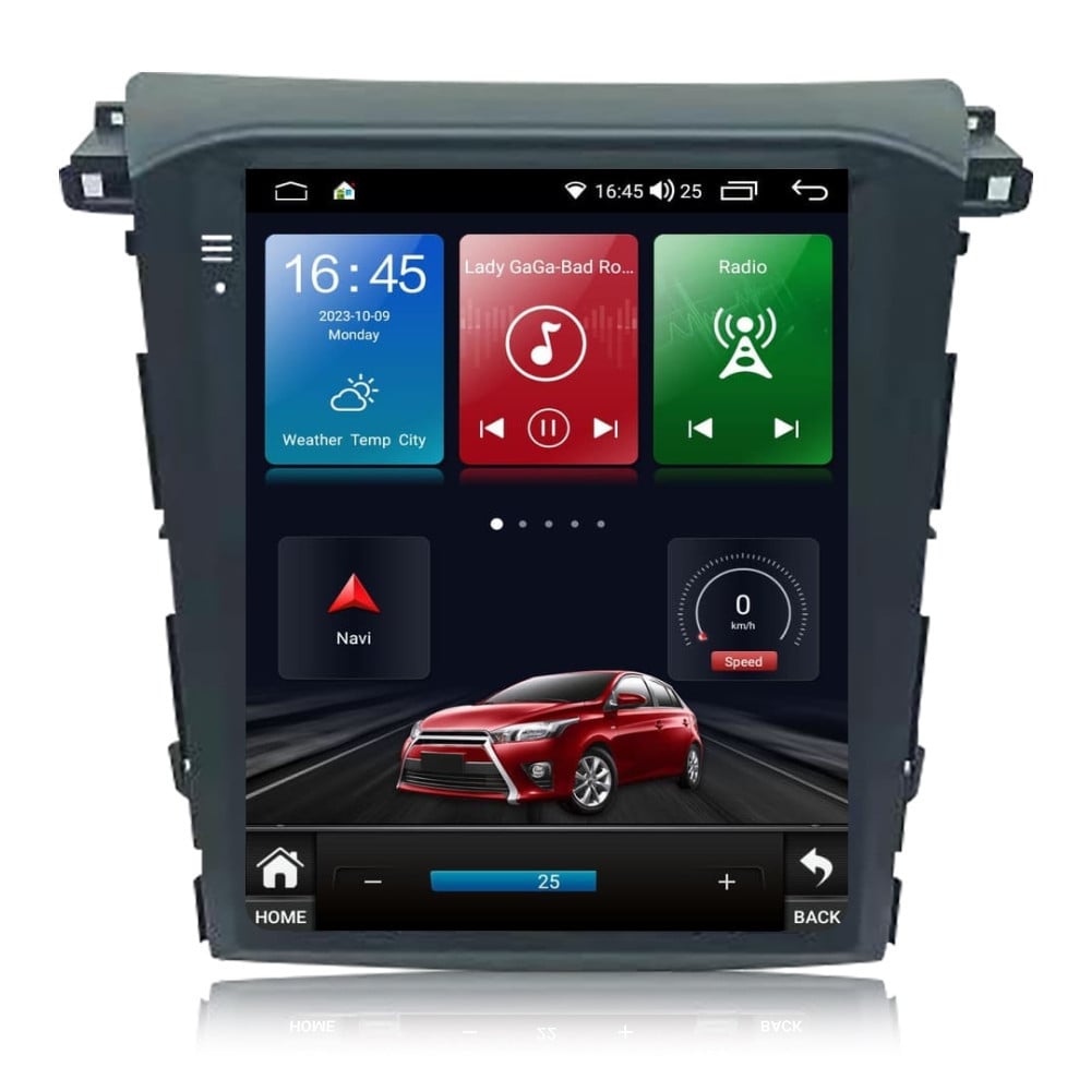 Navigatie dedicata cu Android tip tesla Subaru Forester 2018 - 2021, 4GB RAM, Radio GPS Dual Zone, Touchscreen IPS 9.7