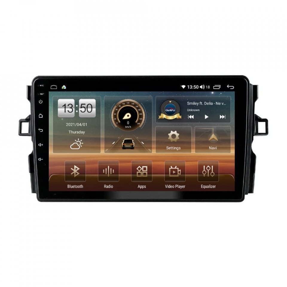 Navigatie dedicata cu Android Toyota Auris 2006 - 2012, 6GB RAM, Radio GPS Dual Zone, Display HD QLED 9