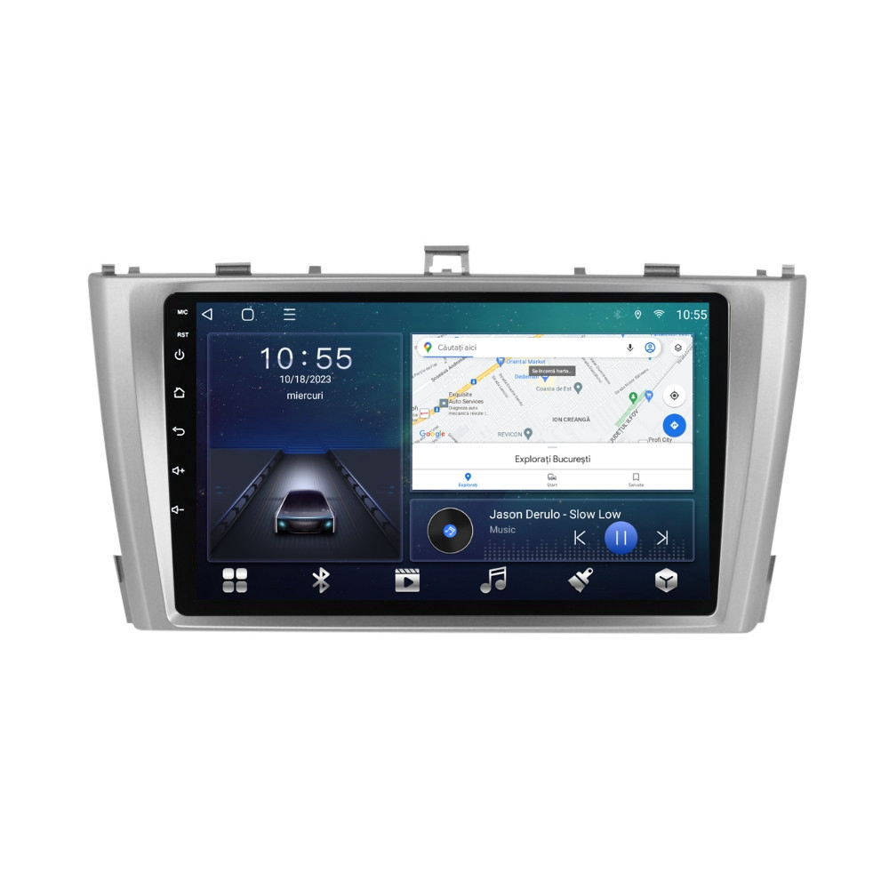 Navigatie dedicata cu Android Toyota Avensis 2009 - 2015, 2GB RAM, Radio GPS Dual Zone, Display HD QLED 9