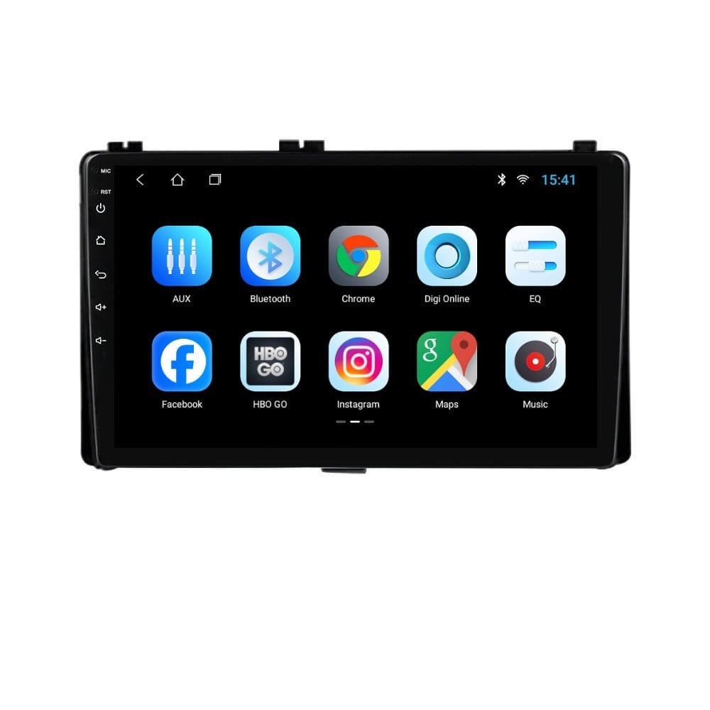 Navigatie dedicata cu Android Toyota Corolla 2017 - 2018, 4GB RAM, Radio GPS Dual Zone, Display HD IPS 9" Touchscreen, Internet Wi-Fi, Bluetooth, MirrorLink, USB - Imagine 3