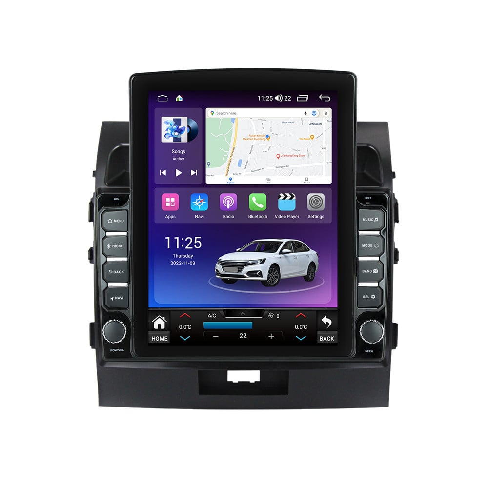 Navigatie dedicata cu Android Toyota Land Cruiser J200 2008 - 2015, 8GB RAM, Radio GPS Dual Zone, Touchscreen IPS 9.7