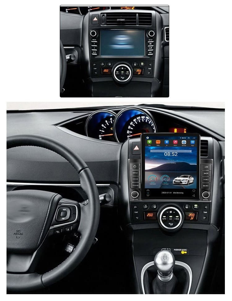 Navigatie dedicata cu Android Toyota Verso 2009 - 2018, 2GB RAM, Radio GPS Dual Zone, Touchscreen IPS 9.7