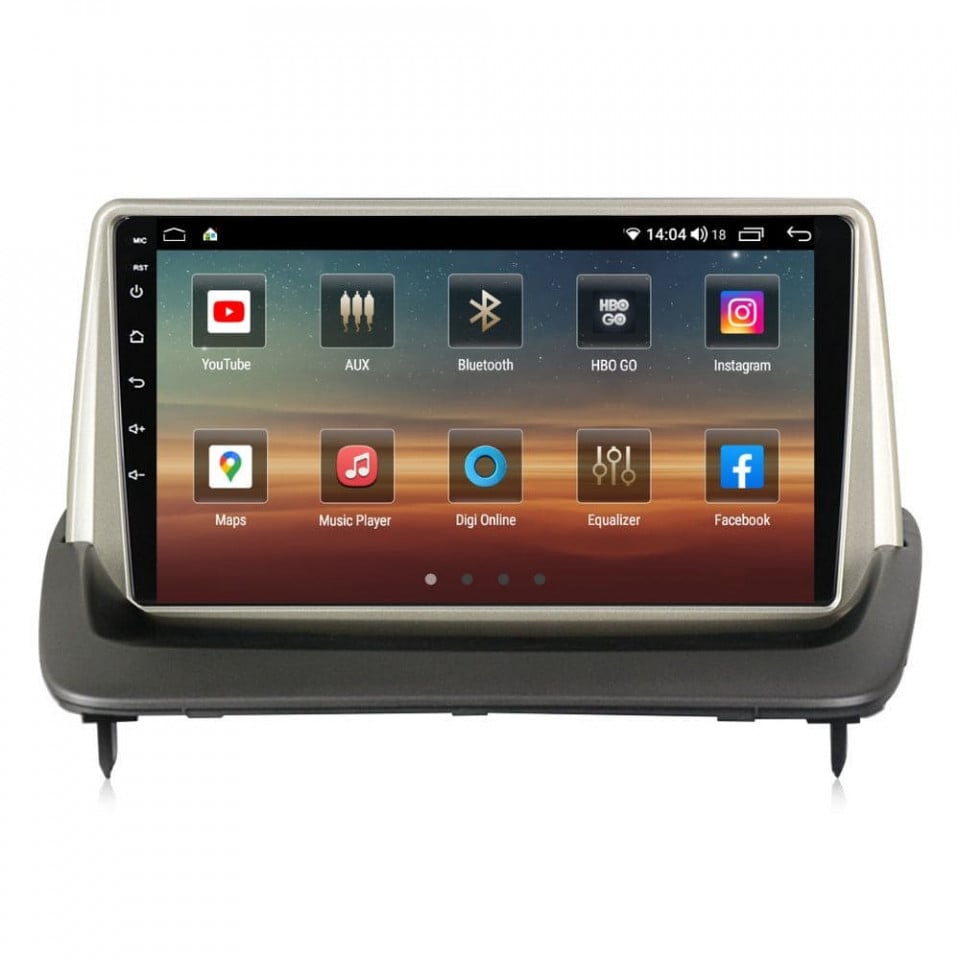 Navigatie dedicata cu Android Volvo C30 / C70 II / S40 II / V50 2004 - 2013, 8GB RAM, Radio GPS Dual Zone, Display HD QLED 9