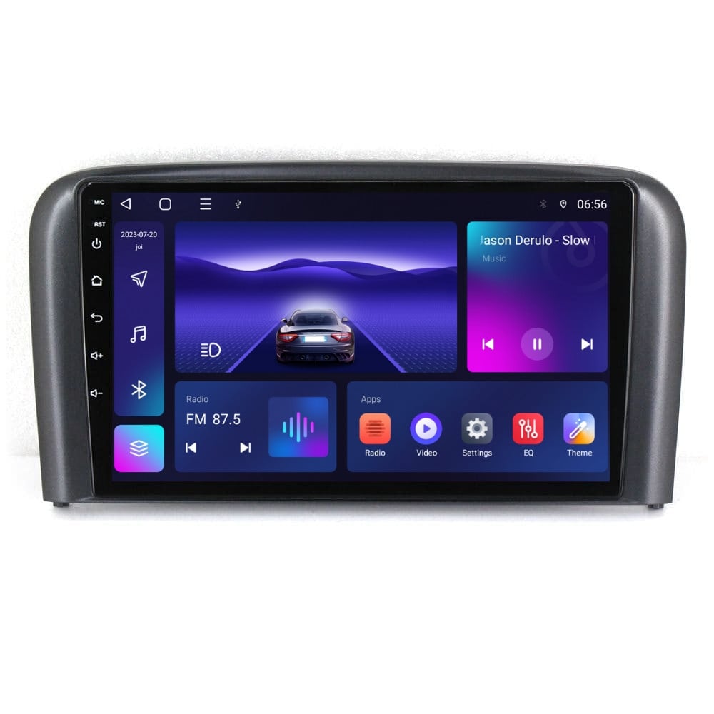 Navigatie dedicata cu Android Volvo S80 I 2004 - 2006, 2GB RAM, Radio GPS Dual Zone, Display HD QLED 9