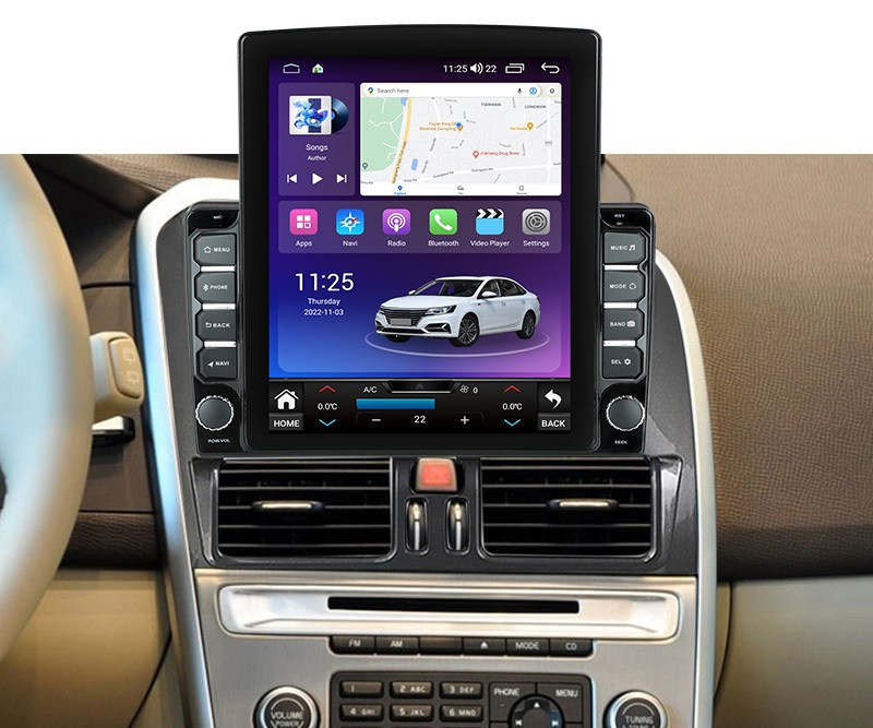 Navigatie dedicata cu Android Volvo XC60 I 2008 - 2013, 8GB RAM, Radio GPS Dual Zone, Touchscreen IPS 9.7