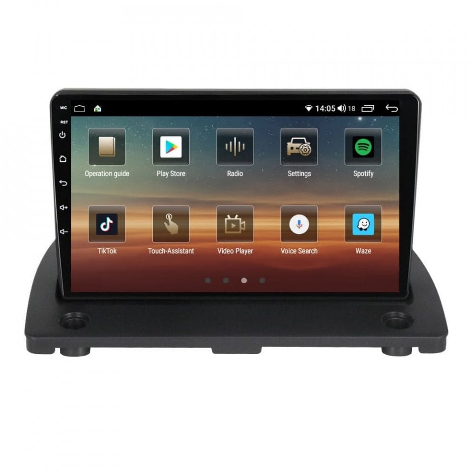 Navigatie dedicata cu Android Volvo XC90 I 2002 - 2015, 4GB RAM, Radio GPS Dual Zone, Display HD QLED 9