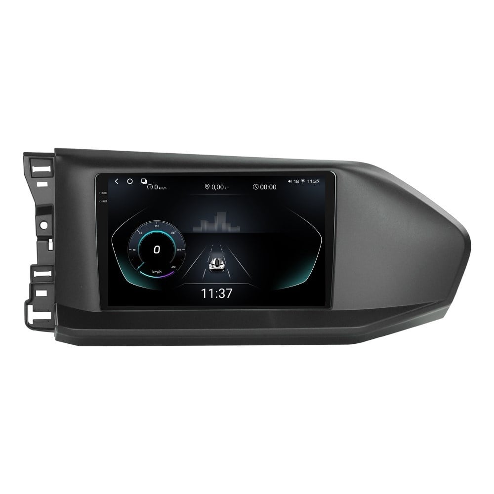 Navigatie dedicata cu Android VW Caddy dupa 2020, 12GB RAM, Radio GPS Dual Zone, Display 2K QLED 9.5