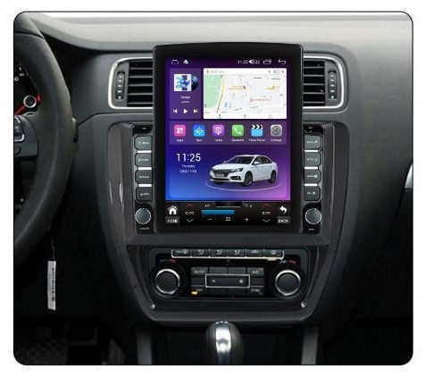 Navigatie dedicata cu Android VW Jetta IV 2011 - 2018, 4GB RAM, Radio GPS Dual Zone, Touchscreen IPS 9.7