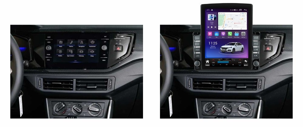 Navigatie dedicata cu Android VW Taigo dupa 2021, 4GB RAM, Radio GPS Dual Zone, Touchscreen IPS 9.7