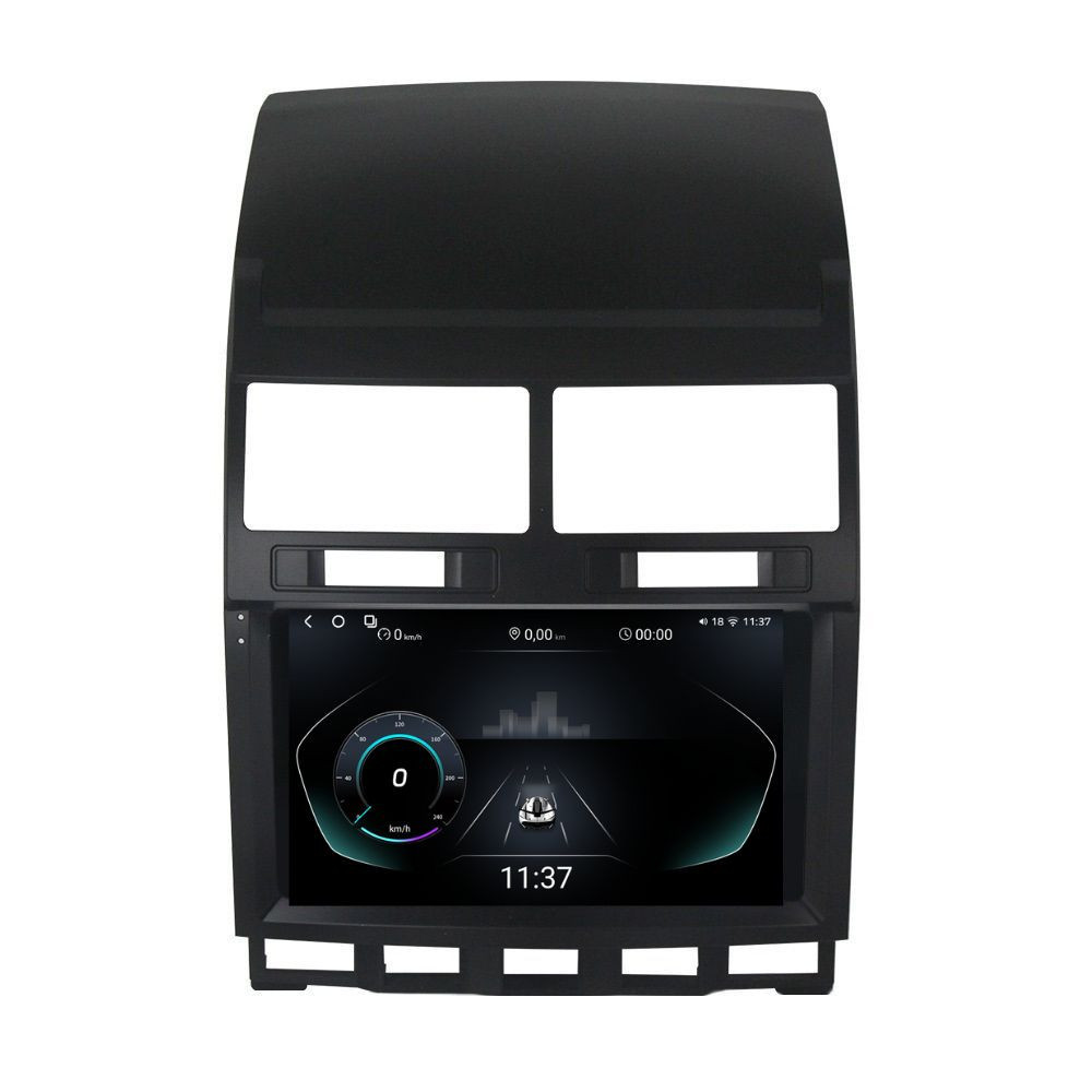 Navigatie dedicata cu Android VW Touareg 7L 2002 - 2011, 12GB RAM, Radio GPS Dual Zone, Display 2K QLED 9.5