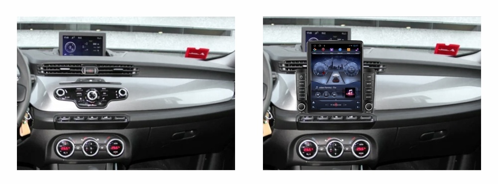 Navigatie dedicata cu Android Alfa Romeo Giulietta 2010 - 2014, 1GB RAM, Radio GPS Dual Zone, Touchscreen IPS 9.7