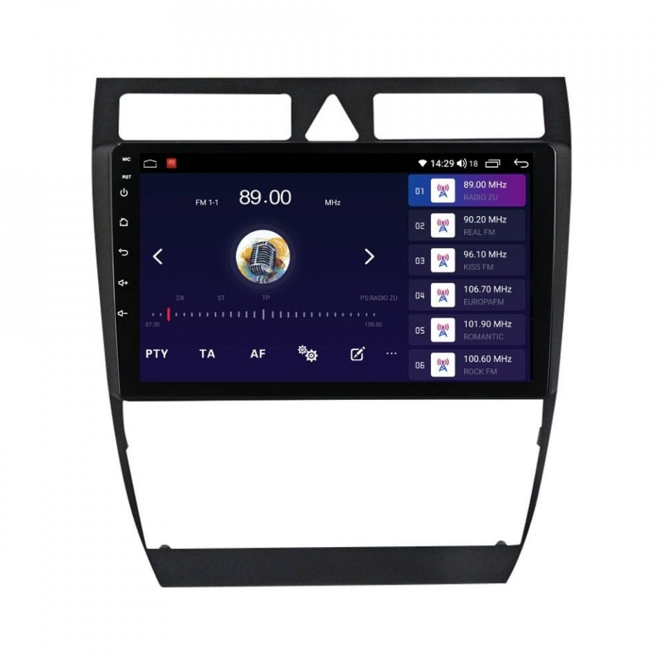 Navigatie dedicata cu Android Audi A6 (C5) 1997 - 2005, 8GB RAM, Radio GPS Dual Zone, Display HD QLED 9