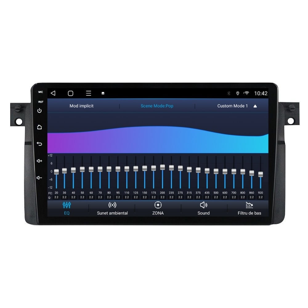 Navigatie dedicata cu Android BMW Seria 3 (E46) 1997 - 2005, 3GB RAM, Radio GPS Dual Zone, Display HD QLED 9