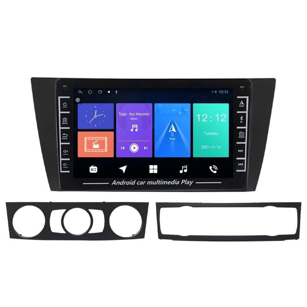 Navigatie dedicata cu Android BMW Seria 3 (E90) 2004 - 2013, 1GB RAM, Radio GPS Dual Zone, Display HD IPS 8