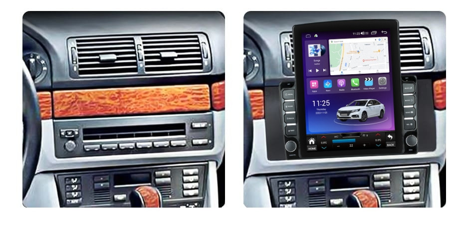 Navigatie dedicata cu Android BMW Seria 5 (E39) 1995 - 2003, 8GB RAM, Radio GPS Dual Zone, Touchscreen IPS 9.7