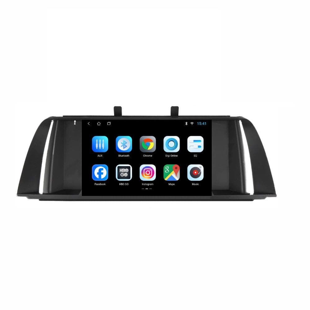 Navigatie dedicata cu Android BMW Seria 5 (F10) 2009 - 2012, 4GB RAM, Radio GPS Dual Zone, Display HD IPS 9" Touchscreen, Internet Wi-Fi, Bluetooth, MirrorLink, USB - Imagine 3