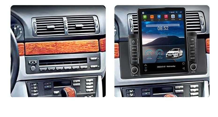 Navigatie dedicata cu Android BMW X5 (E53) 2000 - 2006, 2GB RAM, Radio GPS Dual Zone, Touchscreen IPS 9.7