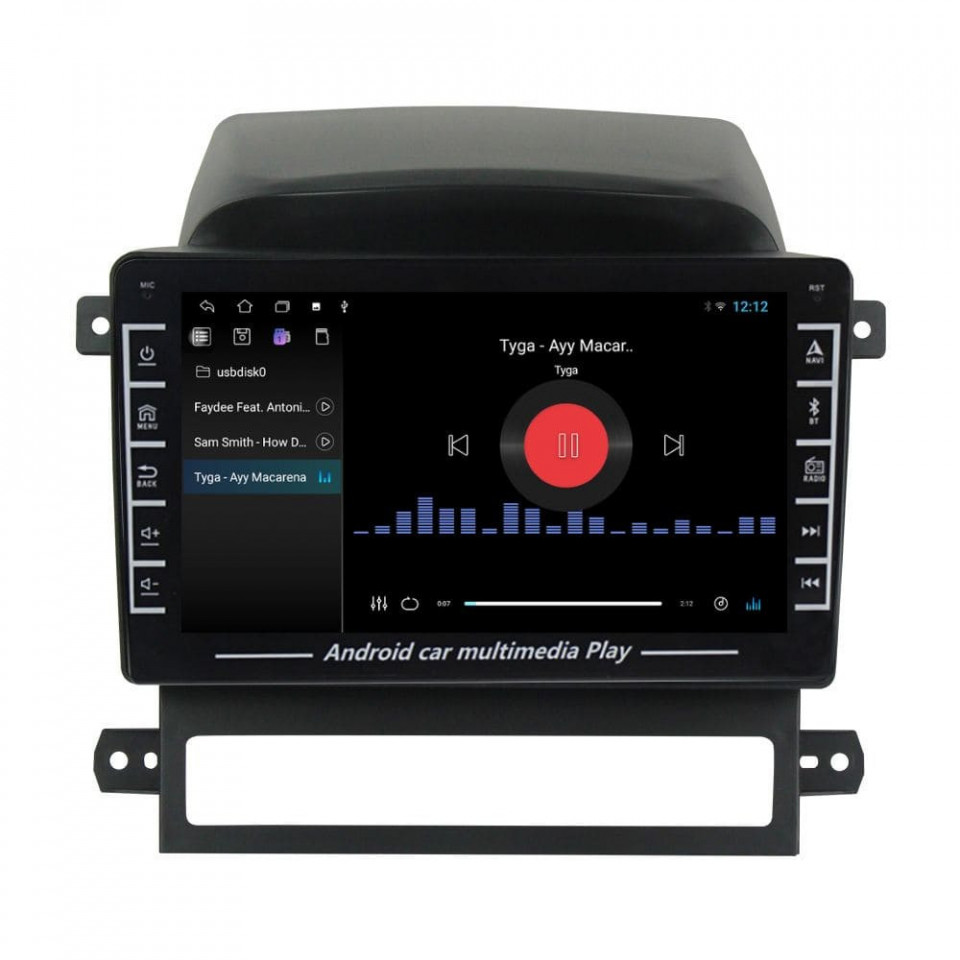 Navigatie dedicata cu Android Chevrolet Captiva 2006 - 2011, 1GB RAM, Radio GPS Dual Zone, Display HD IPS 8