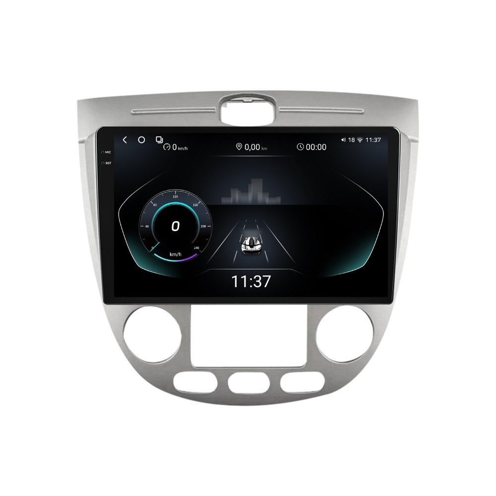 Navigatie dedicata cu Android Chevrolet Lacetti 2003 - 2010, clima automata, 12GB RAM, Radio GPS Dual Zone, Display 2K QLED 9.5