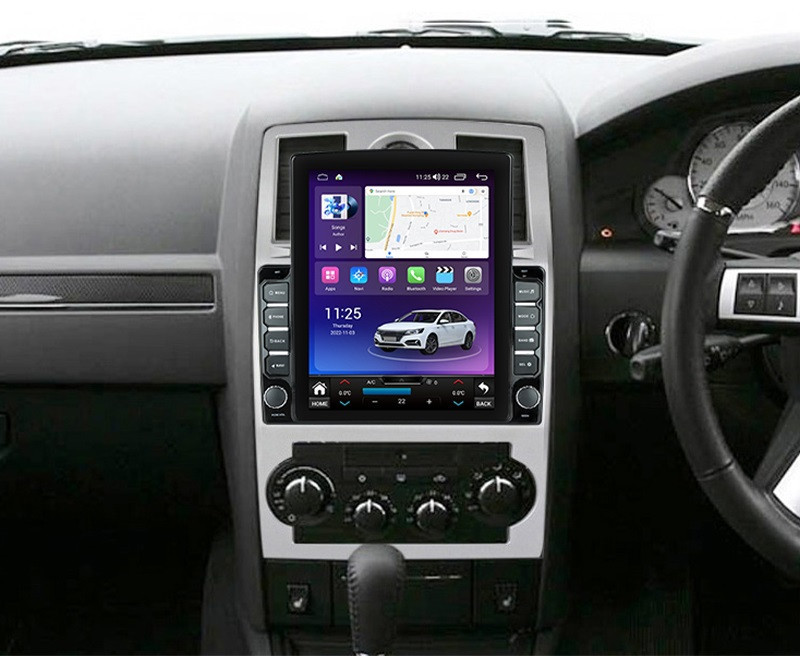 Navigatie dedicata cu Android Chrysler 300C 2004 - 2010, 8GB RAM, Radio GPS Dual Zone, Touchscreen IPS 9.7