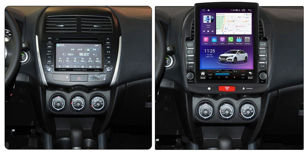 Navigatie dedicata cu Android Citroen C4 Aircross 2012 - 2017, 8GB RAM, Radio GPS Dual Zone, Touchscreen IPS 9.7